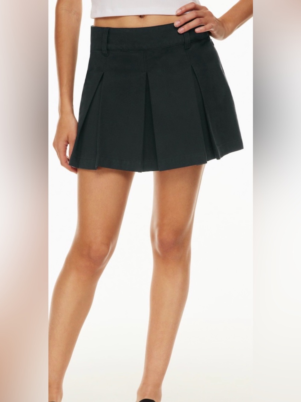 WILFRED Pleated Mini Skirt